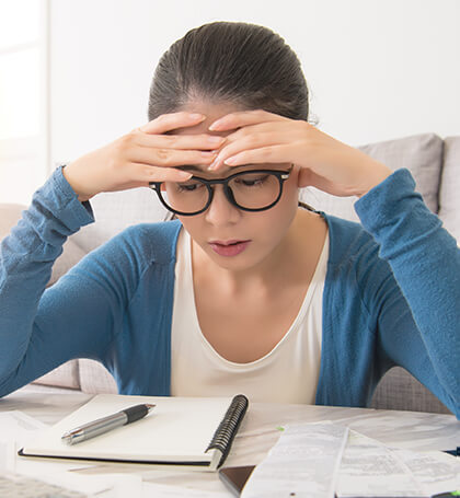 Career Women Suffering From Stress & Fatigue