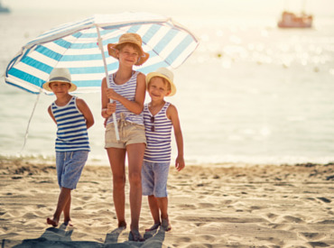 Vacation in the sun: protection for the whole family!