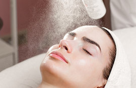 How thermal water can calm your skin after a chemical peel